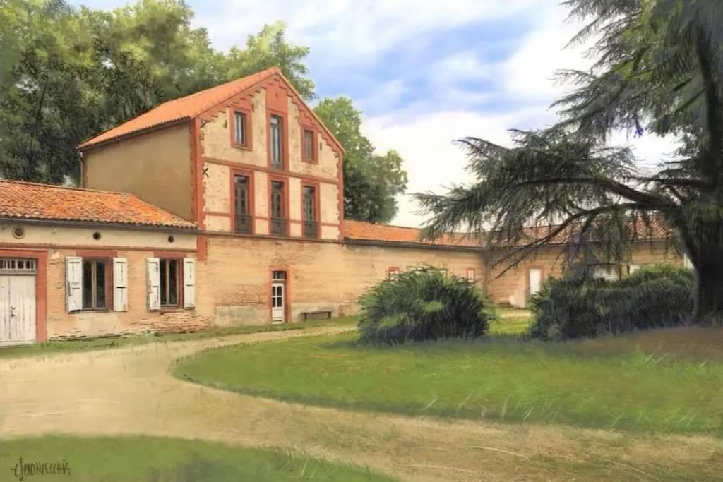 Gite Au Coeur Du Chateau Flotis Castelnau-dʼEstrétefonds 外观 照片